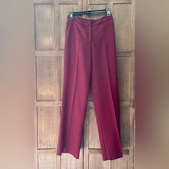 EUC Beautiful Moda International Burgundy suit. - Picture 6 of 6
